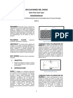 Informe Aplicaciones Del Diodo PDF