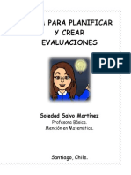 Guía Para Planificar y Crear Evaluaciones