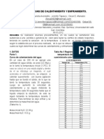 Quinto Informe Curvas de Calentamiento y Enfriamiento