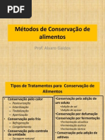 Métodos de Conservação de Alimentos Por Uso de EAM_EAC