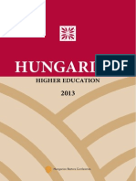 Hungarian Higher Education 2013