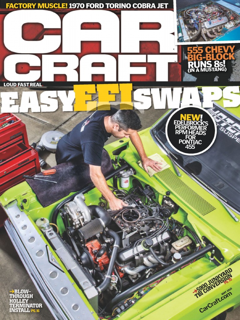 Car Craft - May 2015 USA PDF | PDF | Carburetor | Turbocharger