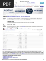 Aluminum Beam Load Chart | PDF | Civil Engineering | Structural Engineering
