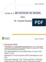 Amity Business School: MBA Dr. Namrata Pancholi
