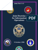 Joint Doctrin For Information Operations