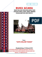 Buku Acara