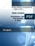 Ucapan