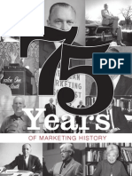 75 Years of Markting History