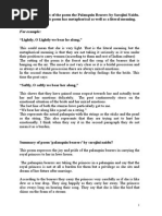 Download This is the Analysis of the Poem the Palanquin Bearers by Sarojini Naidu by Sudhakar P M Striver SN256449167 doc pdf