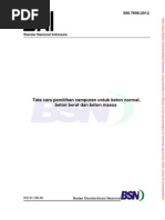 Download SNI 7656  2012 - Tata Cara Pemilihan Campuran Untuk Beton Normal Beton Berat Dan Beton Massa by Fitri Anika SN256457590 doc pdf