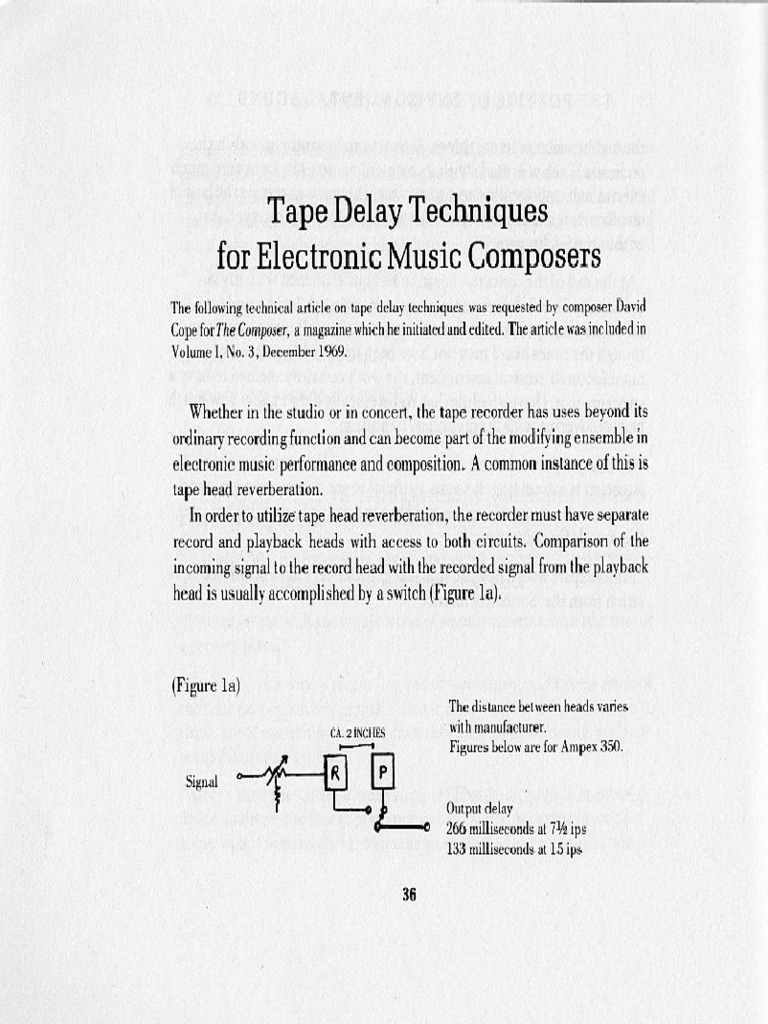 Oliveros Pauline Tape Delay Techniques PDF