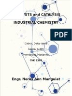 Catalysts and Catalysis Industrial Chemistry: Cabral, Daisy Anne Garcia, Judith Hernandez, Marianne