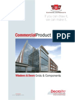 CGP Commercial Catalog For Windows & Doors Grids