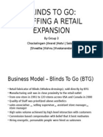 Blinds To Go (BTG) Case Study Presentation