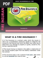 Fire Insurance