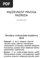 Književnost Kroz Povijest - Asd | PDF