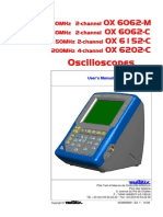 Documentatie Osciloscop METRIX OX - 6xxx