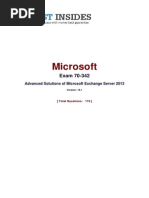 Microsoft 70 342