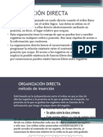 Organización Directa