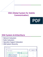 GSM (Global System For Mobile Communication)