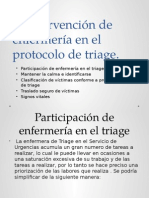 Participacion de Enfermeria en El Triage