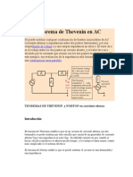 Teorema de Thevenin en AC