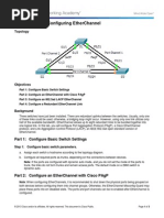 3.2.1.3 Packet Tracer - Configuring EtherChannel Instructions