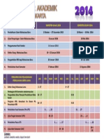 STIA LAN Jakarta Kalender Akademik 2014 Uk A3