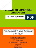 Periods of American Literature Final Presentation