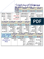 توزيع البحث ومصادر المعلومات الفصل الأول 1436هـ