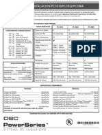 Panel de Control Power Series 1864