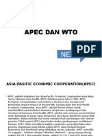 Apec Dan Wto Sejarah