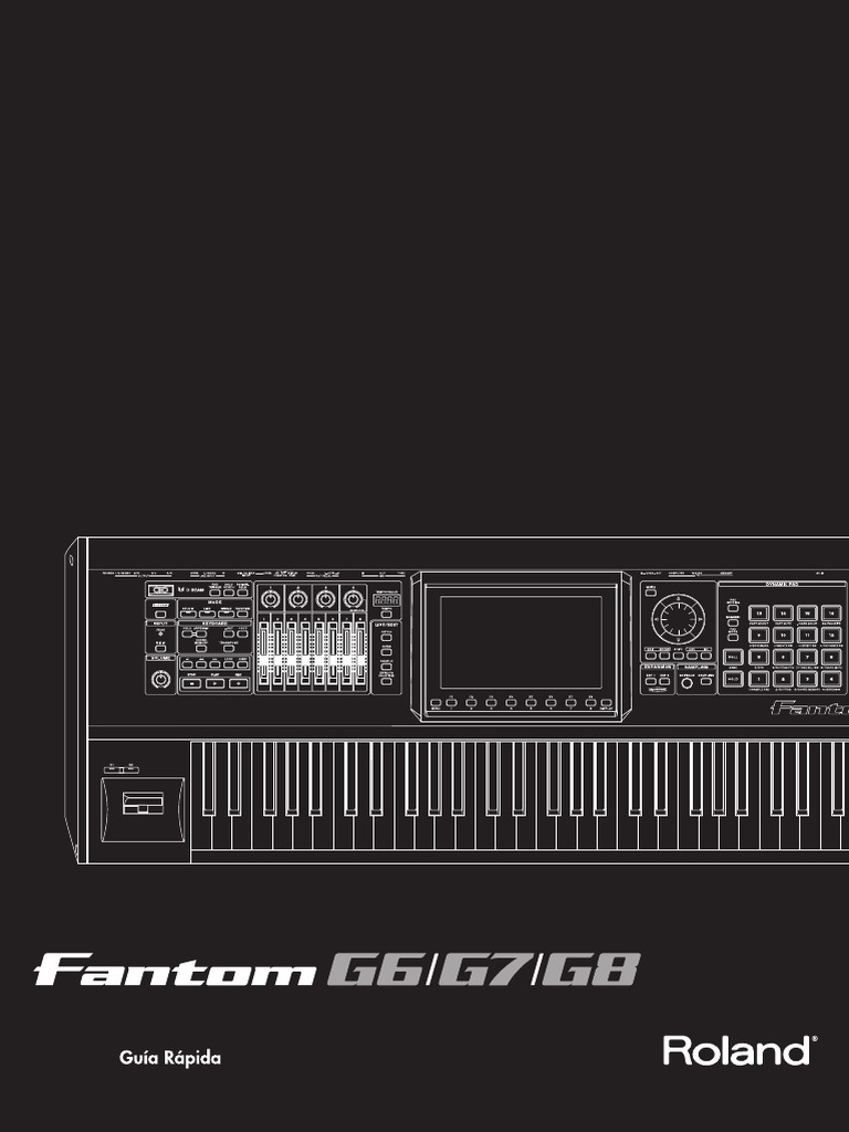 Fantom G6, Fantom G7, Fantom G8 (Guia Rapida) PDF | PDF | Memoria USB ...