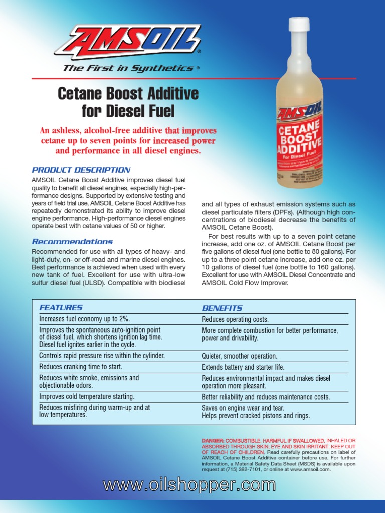 Cetane diesel fuel additive Diesel Fuel Diesel Engine