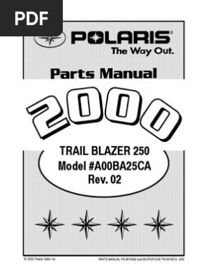 POLARIS Manual PDF | PDF | Screw | Transmission (Mechanics)