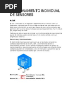 Funcionamiento Individual de Sensores de presencia