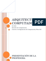 Introducción A La Arquitectura de Computadoras