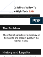 Salinas Valley To Grow High-Tech Bad Presentation