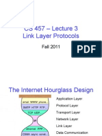 CS 457 - Lecture 3 Link Layer Protocols: Fall 2011