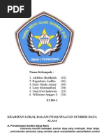 Download Kearifan Lokal Dalam Pemanfaatan Sumber Daya Alam by LenyMeria SN256516234 doc pdf