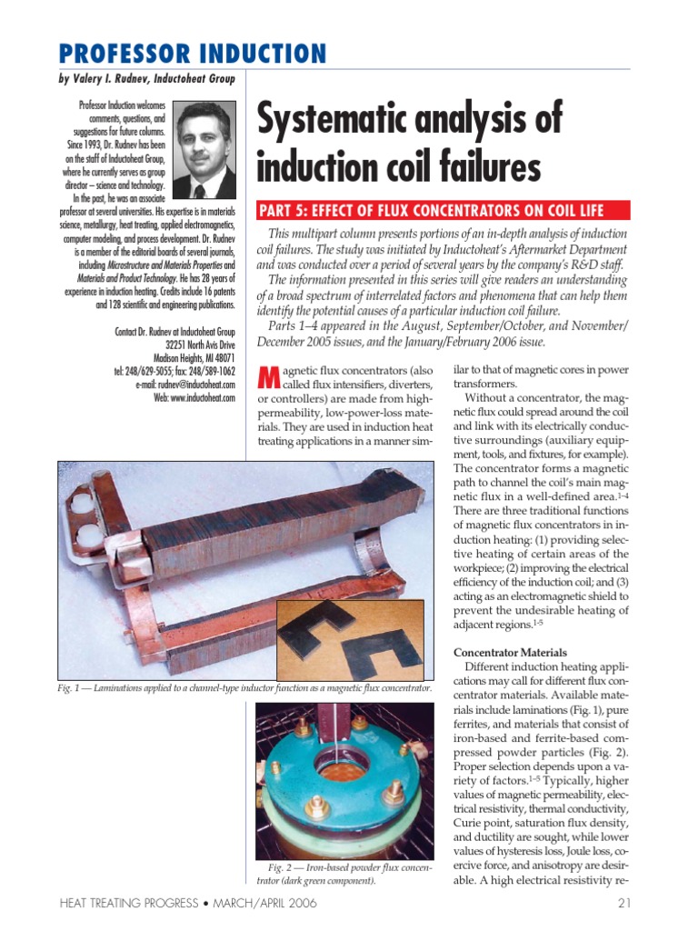 Systematic Analysis of Induction Coil Failures PDF