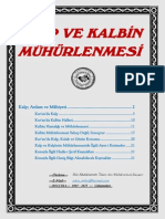 KALP VE KALBİN MÜHÜRLENMESİ - KAVRAMI Ebu Abdulmumin Tekin Mıhçı