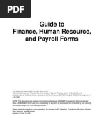 GuidetoFinance HR PayrollForms