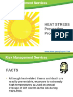 April 2012 Heat Stress