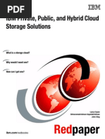 IBM Private, Public, and Hybrid Cloud Storage Solutions: Paper