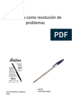 El diseño como resolución de problemas