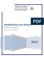Cours Modelisationdes Robots PDF