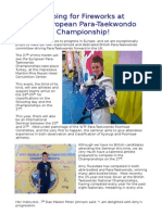 3rd European Para Taekwondo Championships.docx
