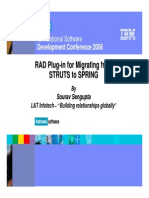 RAD Plug - in For Migrating From Struts To Spring