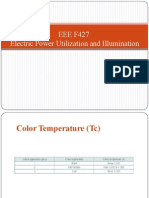 EEE F427 Electric Power Utilization and Illumination